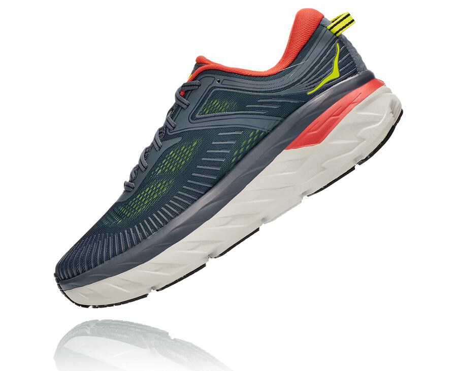 Hoka One One Hardloopschoenen Heren - Bondi 7 - Donkerblauw - MB9042561